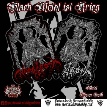 Nargaroth "Requiem Germania" Official Woven Patch