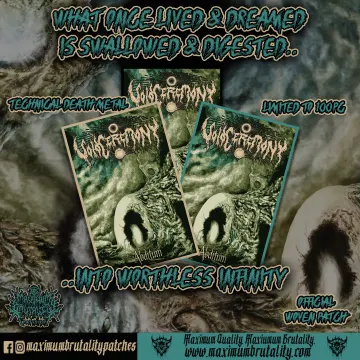 Voidceremony "Abditum" Official Woven Patch