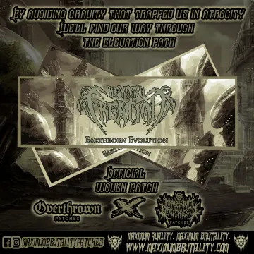 Beyond Creation "Earthborn Evolution" Official Woven Patch