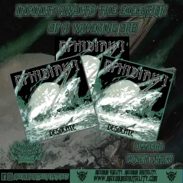 Ophidian I "Desolate" Official Woven Patch