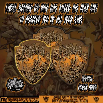 Pyrexia "Sermon of Mockery" Official Woven Patch