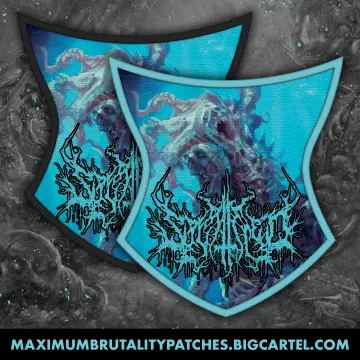 Splattered "Carnivortex" Official Woven Patch