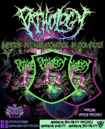 Pathology "Code Injection" Official Woven Patch