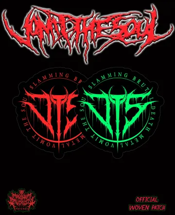 Vomit the Soul "SBDM" Official Woven Patch