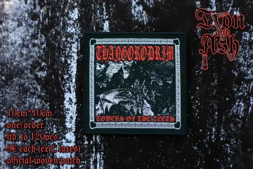 Thangorodrim - Towers of the Teeth official woven patch
