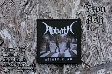 Abbath- Abbath Road official woven patch