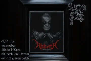 Abbath - Dread Reaver official woven patch