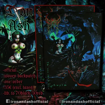 Stormkeep - The Nocturnes of Iswylm official woven Backpatch