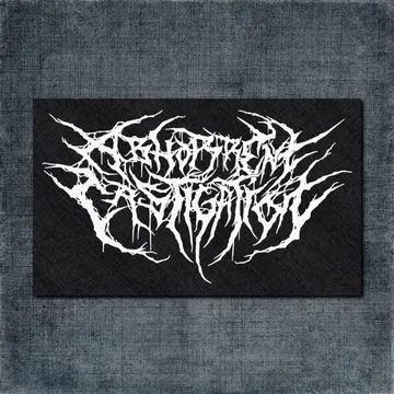 Abhorrent Castigation Back Patch, Abhorrent Castigation Logo Big Back Patch
