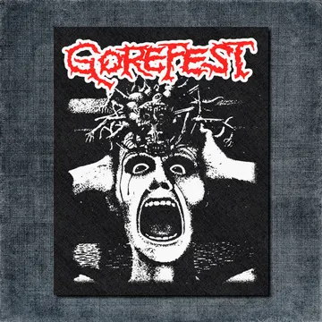 Gorefest Back Patch, Gorefest Artwork Big Backpatch