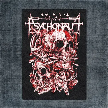 Psychonaut 4 Back Patch, Psychonaut 4 Skull Art Big Back Patch