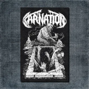 Carnation Back Patch, Carnation Necromancer Patch