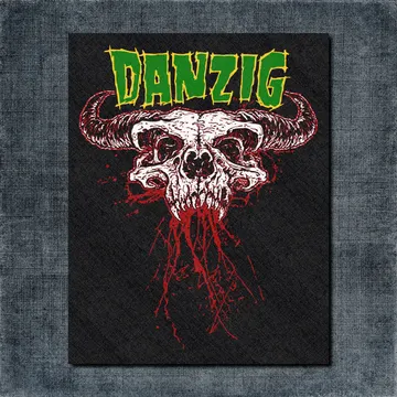Danzig Back Patch, Danzig Logo Patch