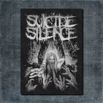 Suicide Silence Back Patch, Suicide Silence Artwork Patch