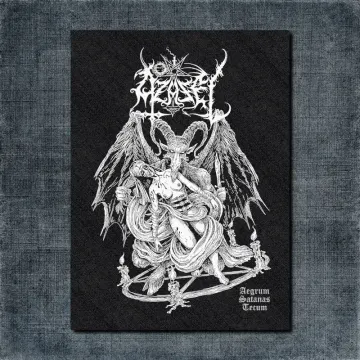 Azazel Aegrum Satanas Tecum Back Patch