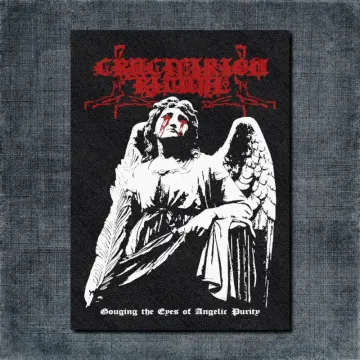 Crucifixion Ritual Gouging the Eyes of Angelic Purity Back Patch