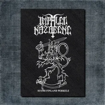 Impaled Nazarene Back Patch, Impaled Nazarene Suomi Finland Perkele Big Patch