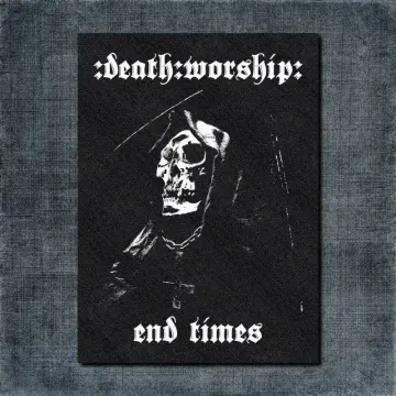 Death Worship Back Patch, Death Worship End Times Big Patch