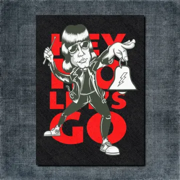 Ramones Back Patch, Ramones Hey Ho Let’s Go Big Patch