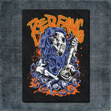 Red Fang Back Patch, Red Fang Artwork Big Patch