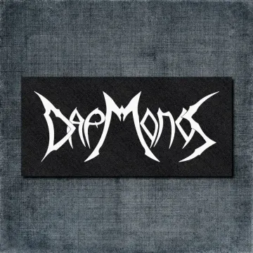 Daemonos Back Patch, Daemonos Logo Big Patch