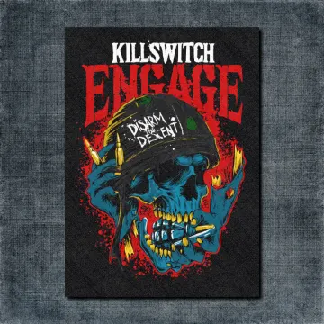 Killswitch Engage Back Patch, Killswitch Engage Disarm The Descent Big Patch