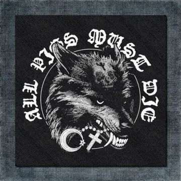 All Pigs Must Die Back Patch, APMD Logo Artwork Oversized Back Patch