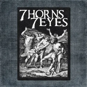 7 Horns 7 Eyes Back Patch, 7 Horns 7 Eyes Throes Of Absolution Oversized Patch