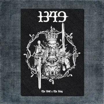 1349 Back Patch, 1349 The Wolf & the King Oversized Patch
