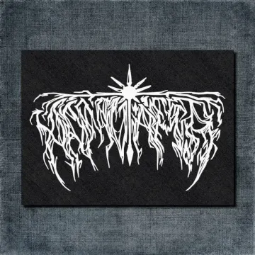 Aamutähti Back Patch, Aamutähti Logo Oversize Patch
