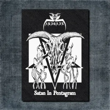 Abigail Back Patch, Satan In Pentagram Oversize Patch