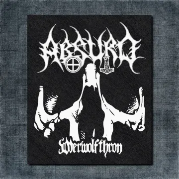 Absurd Back Patch, Absurd Werwolfthron Oversize Patch