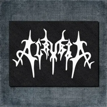 Acrybia Back Patch, Acrybia Logo Oversize Patch