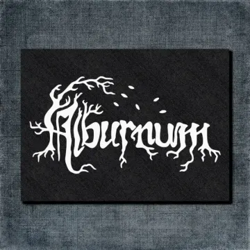 Alburnum Back Patch, Alburnum Logo Oversize Patch