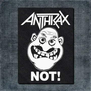 Anthrax Back Patch, Anthrax Not Oversize Patch