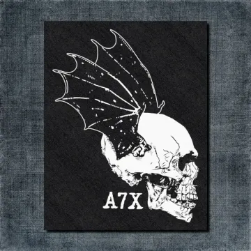 Avenged Sevenfold Back Patch, Skull Profile Oversize Patch