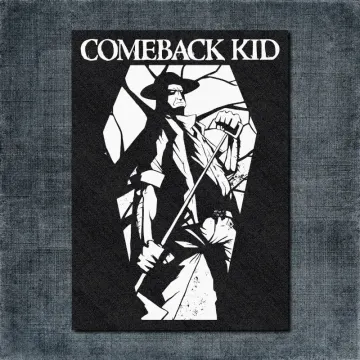 Comeback Kid Back Patch, Comeback Kid Wake the Dead Oversize Patch