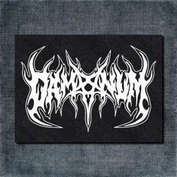 Damnum Back Patch, Damnum Logo Oversize Patch