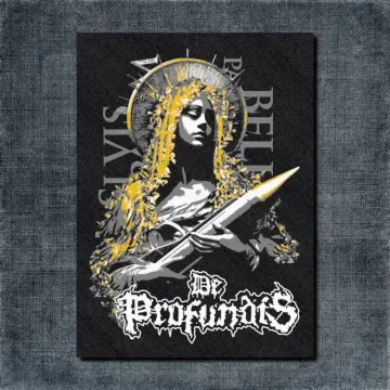 De Profundis Back Patch, De Profundis The Gospel of Rot Oversize Patch
