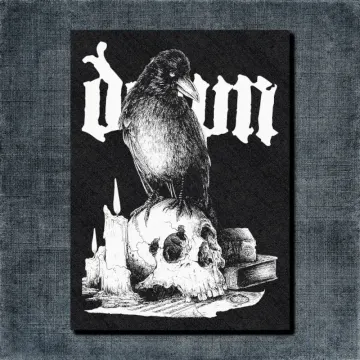 Down Back Patch, Down Diary of a Mad Band Oversize Patch