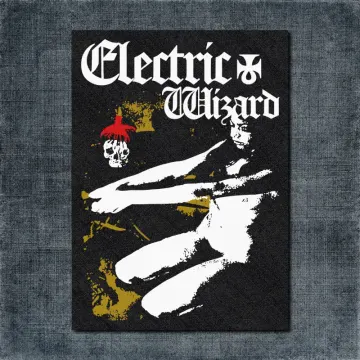 Electric Wizard Back Patch, Electric Wizard The Bloody Wizard Down Under Oversized Patch
