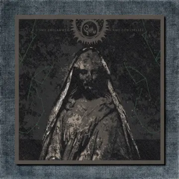 Gris Back Patch, À l’âme Enflammée, l’âme Constellée Oversize Patch