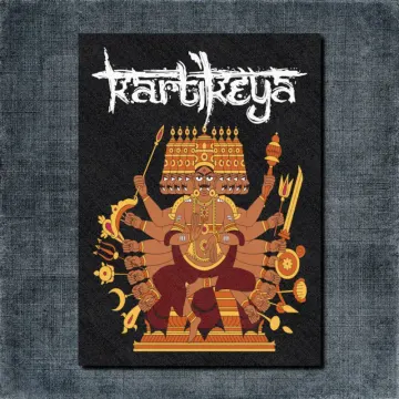 Kartikeya Back Patch, Kartikeya Lanka Purana Oversize Patch