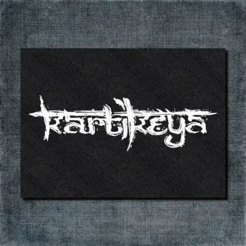 Kartikeya Back Patch, Kartikeya Logo Oversize Patch