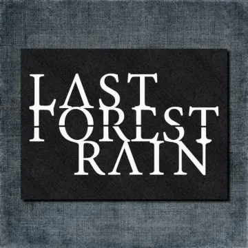 Last Forest Rain Back Patch, Last Forest Rain Logo Oversize Patch