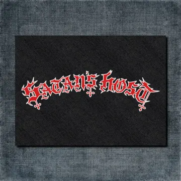 Satan’s Host Back Patch, Satan’s Host Logo Oversize Patch