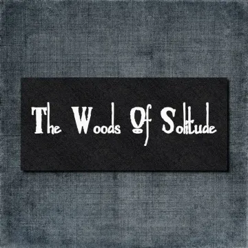The Woods of Solitude Back Patch, The Woods of Solitude Logo Oversize Patch