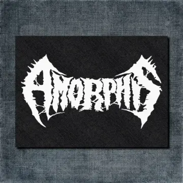 Amorphis Back Patch, Amorphis Classic Logo Oversize Patch