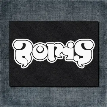 Boris Back Patch, Boris Logo Oversize Patch