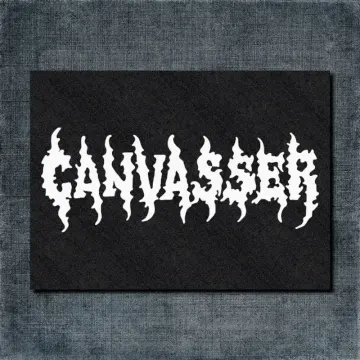 Canvasser Back Patch, Canvasser Logo Oversize Patch